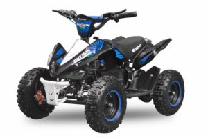 Smarty Elektro-Kinderquad 800W Eco Python Deluxe Elektroquad blau