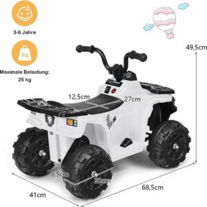 KOMFOTTEU Elektro-Kinderquad Elektro Quad