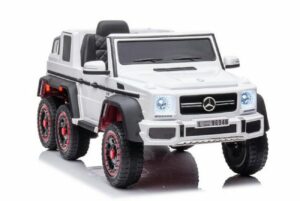 ES-Toys Elektro-Kinderauto Kinderfahrzeug - Elektro Auto "Mercedes G63 AMG 6x6" - lizenziert -