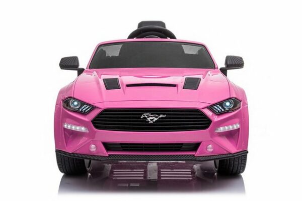 Kidix Elektro-Kinderauto Kinder Elektro DRIFT Ford Mustang 2x 45W 24V Kinderauto Elektrauto rosa