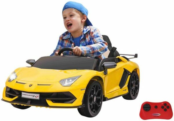 Jamara Elektro-Kinderauto Ride-on Lamborghini Aventador SVJ