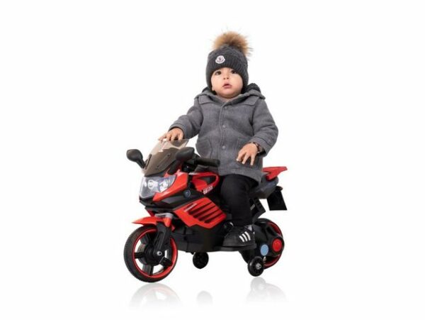 Toys Store Elektro-Kinderauto Kindermotorrad Polizeimotorrad Elektro Motorrad 6V