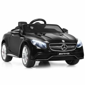 COSTWAY Elektro-Kinderauto Benz S63 12V Kinderfahrzeug